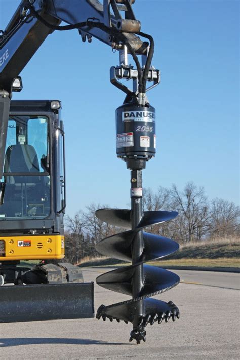 cat mini excavator auger|mini excavator auger attachments sale.